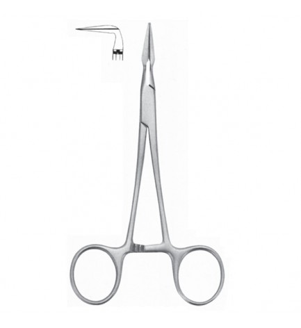 Silver Point Fragment Forceps 5" - 90d